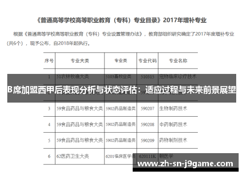 B席加盟西甲后表现分析与状态评估：适应过程与未来前景展望